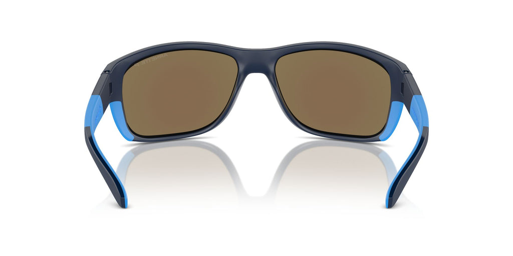 Arnette Floresta 0AN4337 275422 63 Dark Blue/lt Blue Matte/Shiny / Dark Grey Mirror Water Polarized