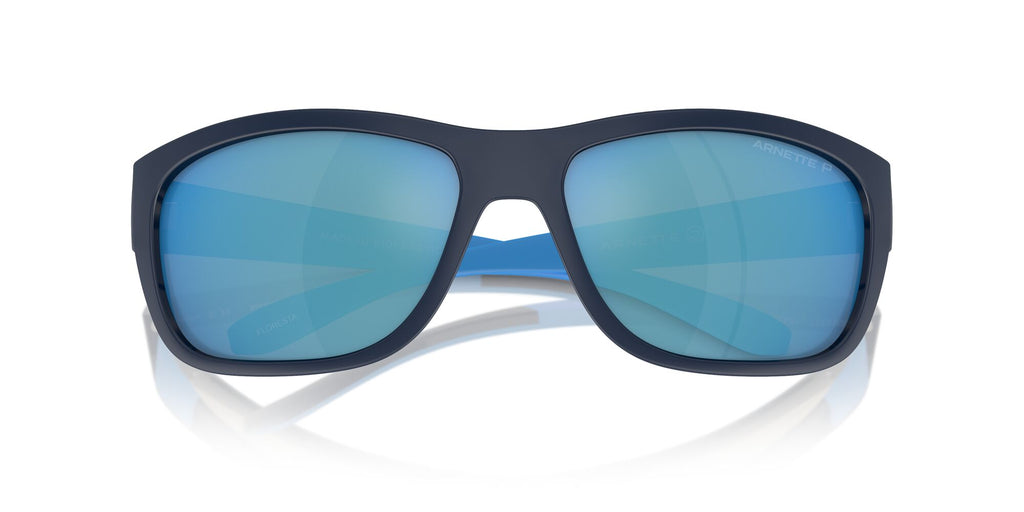 Arnette Floresta 0AN4337 275422 63 Dark Blue/lt Blue Matte/Shiny / Dark Grey Mirror Water Polarized