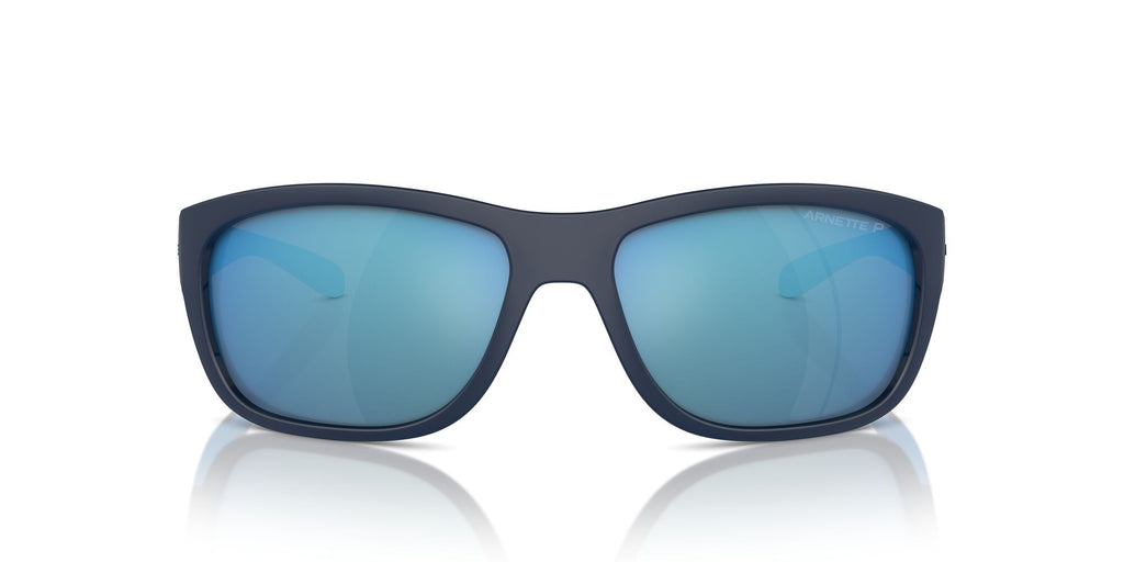 Arnette Floresta 0AN4337 275422 63 Dark Blue/lt Blue Matte/Shiny / Dark Grey Mirror Water Polarized