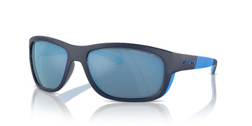 Arnette Floresta 0AN4337 275422 63 Dark Blue/lt Blue Matte/Shiny / Dark Grey Mirror Water Polarized