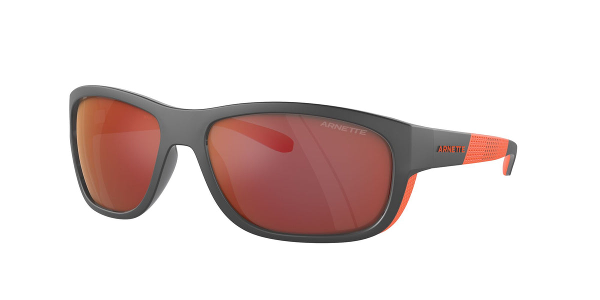 Arnette Floresta 0AN4337 28706Q 63 Medium Grey/Orange Matte/Shiny / Grey Mirror Orange/Yellow