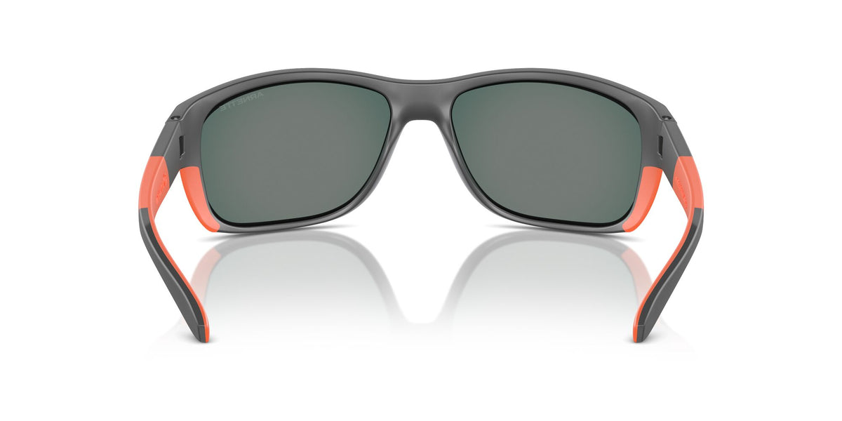 Arnette Floresta 0AN4337 28706Q 63 Medium Grey/Orange Matte/Shiny / Grey Mirror Orange/Yellow