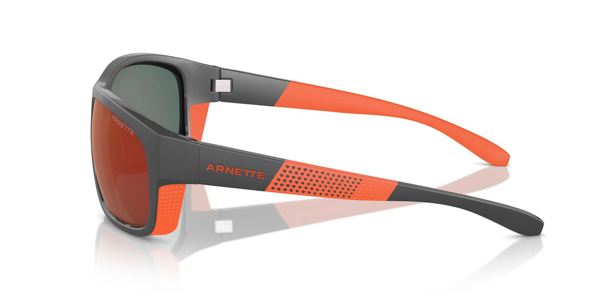 Arnette Floresta 0AN4337 28706Q 63 Medium Grey/Orange Matte/Shiny / Grey Mirror Orange/Yellow