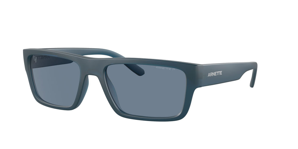 Arnette Phoxer 0AN4338 29012V 57 Frosted Blue / Polarized Dark Blue