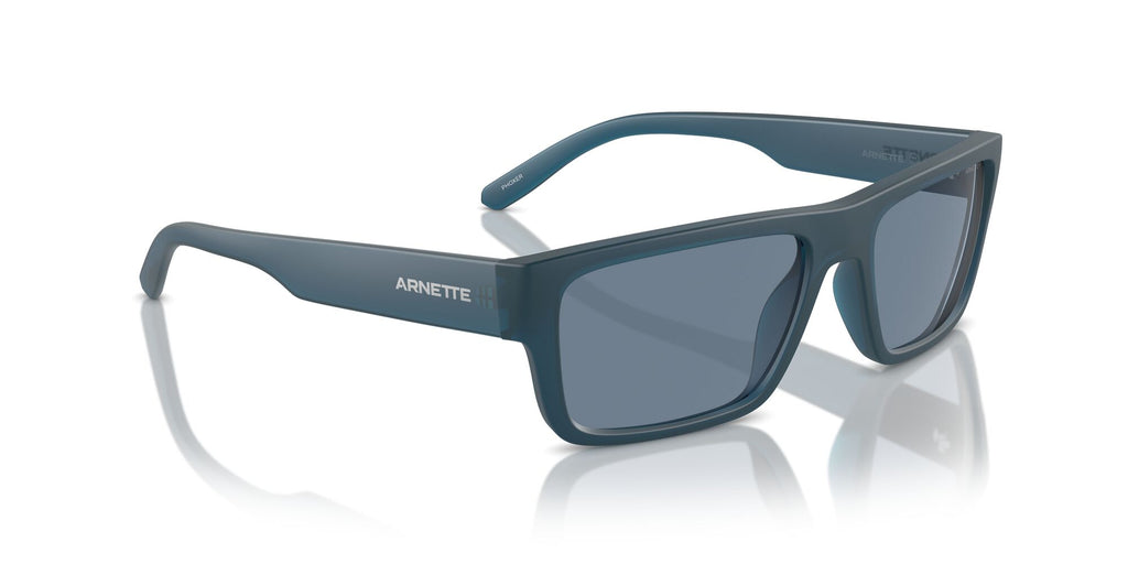 Arnette Phoxer 0AN4338 29012V 57 Frosted Blue / Polarized Dark Blue