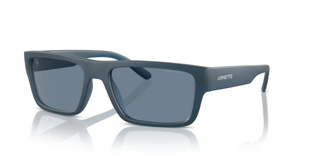 Arnette Phoxer 0AN4338 29012V 57 Frosted Blue / Polarized Dark Blue