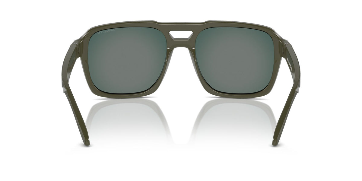 Arnette Keia 0AN4339 28546Q 57 Military Matte/Shiny / Grey Mirror Orange/Yellow