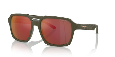 Arnette Keia 0AN4339 28546Q 57 Military Matte/Shiny / Grey Mirror Orange/Yellow