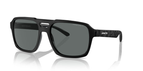 Arnette Keia 0AN4339 290081 57 Recycled Black Matte/Shiny / Polarized Dark Grey