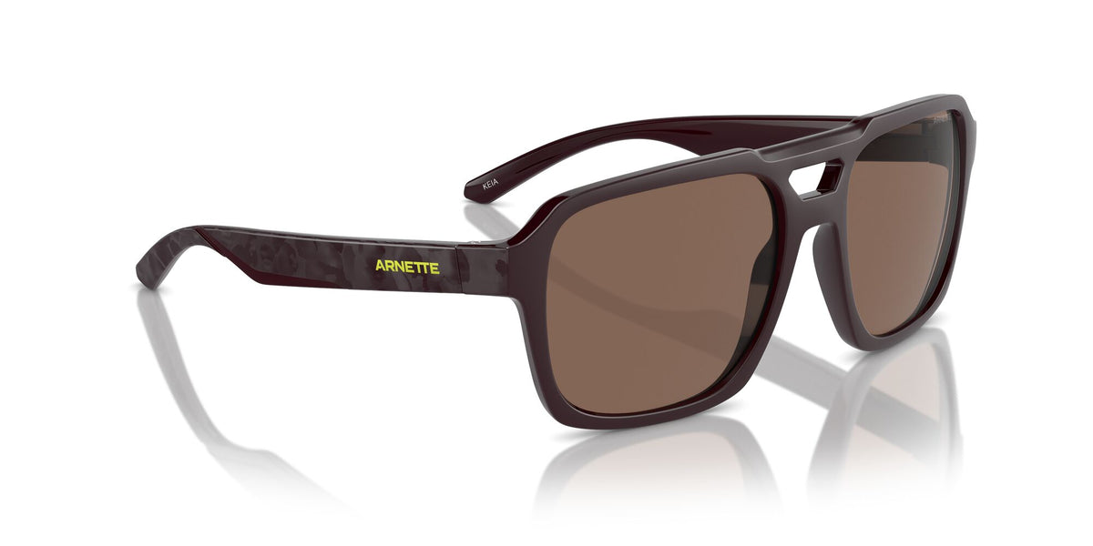Arnette Keia 0AN4339 294173 57 Wine Matte/Shiny / Dark Brown