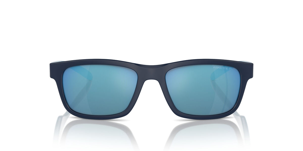 Arnette Deya 0AN4340 275422 53 Dark Blue / Dark Grey Mirror Water Polarized