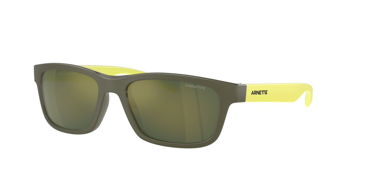 Arnette Deya 0AN4340 28546R 53 Military / Dark Green Mirror Petrol