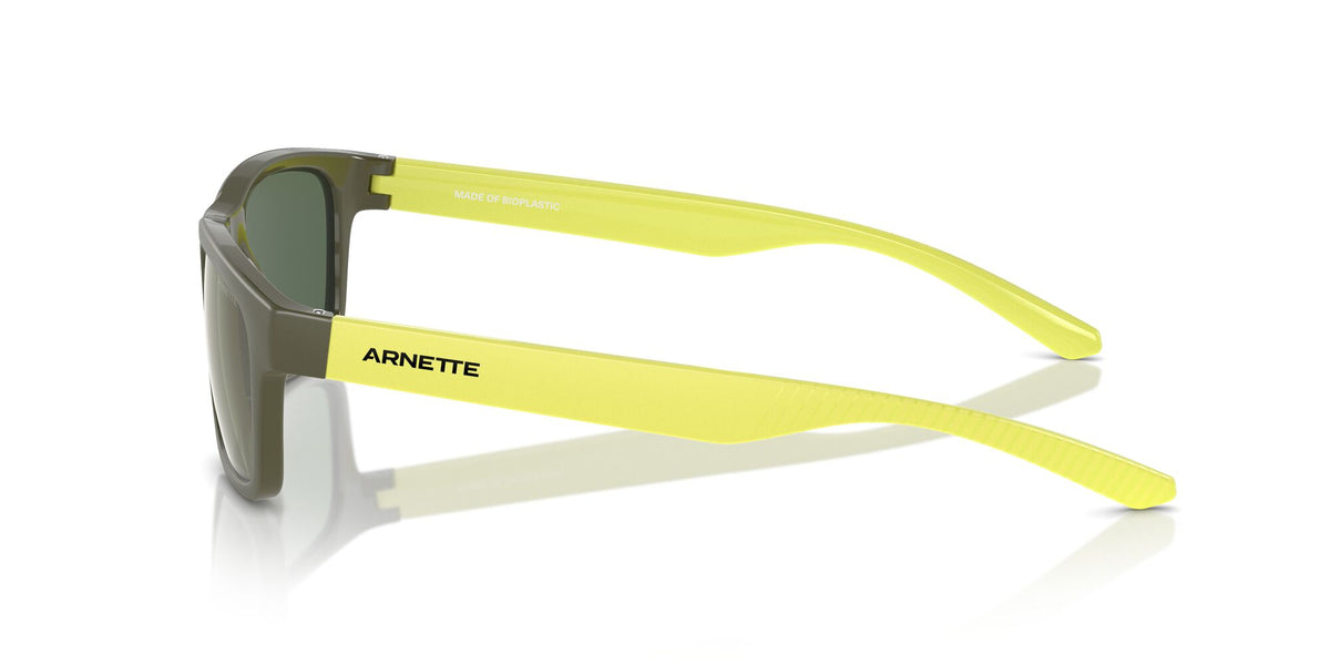 Arnette Deya 0AN4340 28546R 53 Military / Dark Green Mirror Petrol