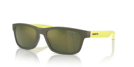 Arnette Deya 0AN4340 28546R 53 Military / Dark Green Mirror Petrol