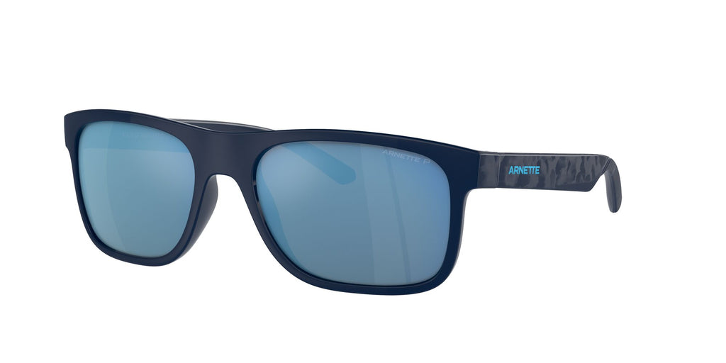 Arnette Khim 0AN4341 275422 56 Dark Blue / Dark Grey Mirror Water Polarized