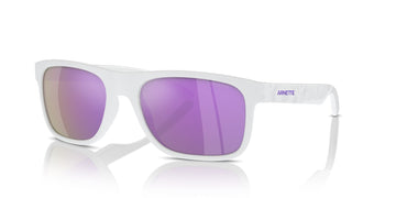 Arnette Khim 0AN4341 27794V 56 White / Grey Mirror Violet