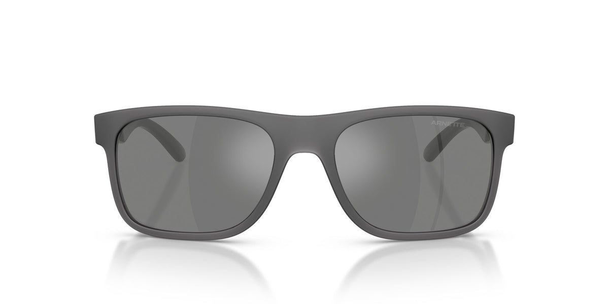 Arnette Khim AN4341 27866G 56 Transparent Grey Matt/Shiny / Grey Mirror Silver