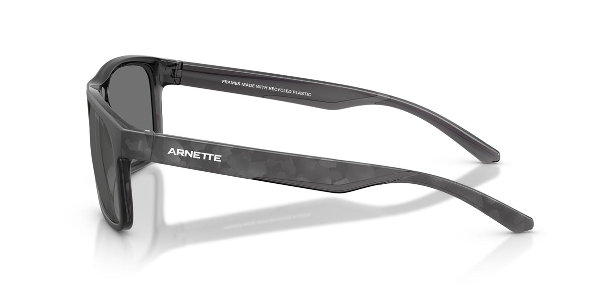 Arnette Khim AN4341 27866G 56 Transparent Grey Matt/Shiny / Grey Mirror Silver