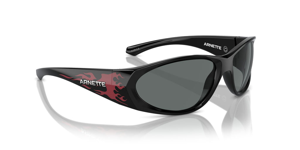 Arnette Ilum 2.0 0AN4342 294681 62 Black/Red Flames / Dark Grey Polarized