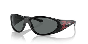 Arnette Ilum 2.0 0AN4342 294681 62 Black/Red Flames / Dark Grey Polarized