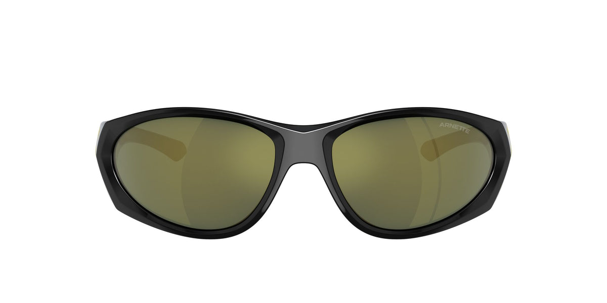 Arnette Ilum 2.0 0AN4342 29476R 62 Black/Gold Flames / Dark Green Mirror Petrol