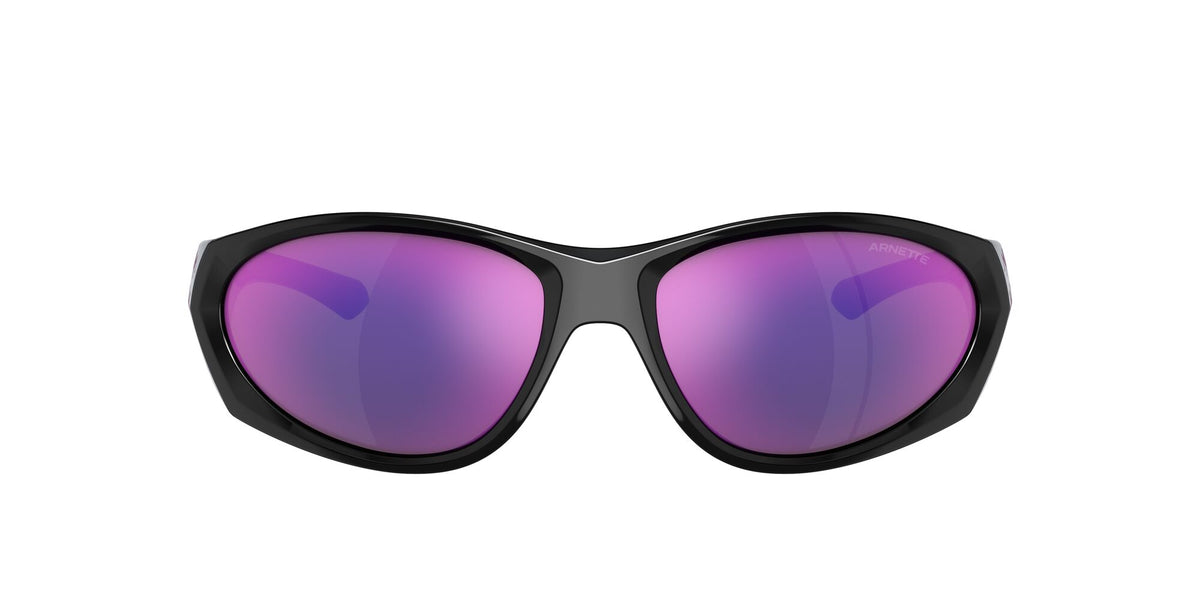 Arnette Ilum 2.0 0AN4342 29484X 62 Black/Violet Flames / Grey Mirror Violet