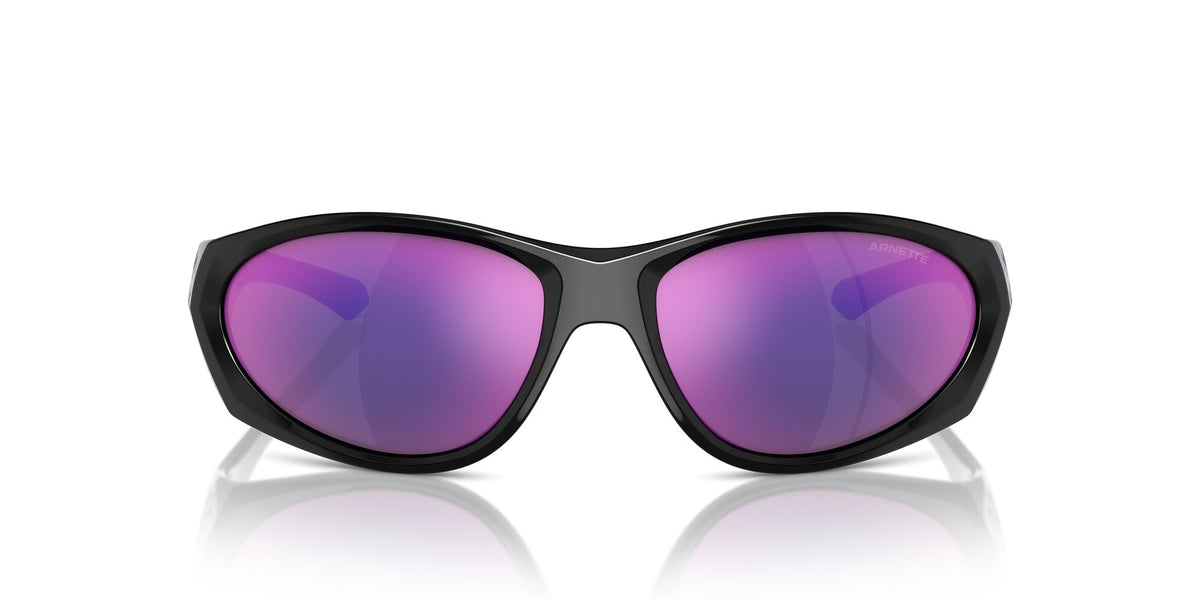 Arnette Ilum 2.0 0AN4342 29484X 62 Black/Violet Flames / Grey Mirror Violet