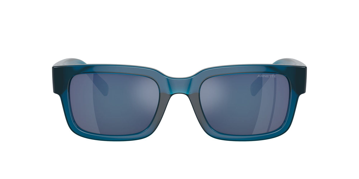Arnette Bigflip 0AN4343 295555 52 Transparent Blue / Blue Mirror