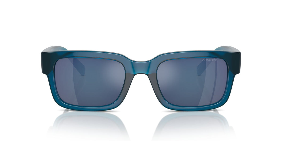 Arnette Bigflip 0AN4343 295555 52 Transparent Blue / Blue Mirror