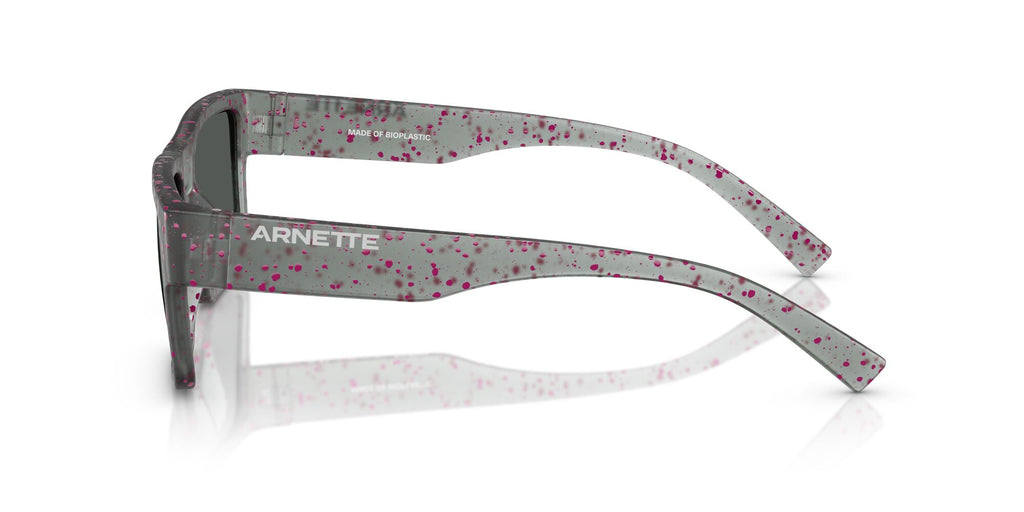 Arnette Omgee 0AN4344 296987 54 Matt Transparent Grey/Pink Splatter/ Dark Grey