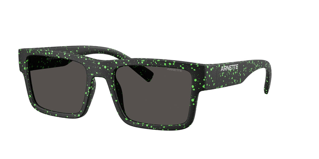Arnette Omgee 0AN4344 297187 54 Matt Black/Gekko Green Splatter/ Dark Grey