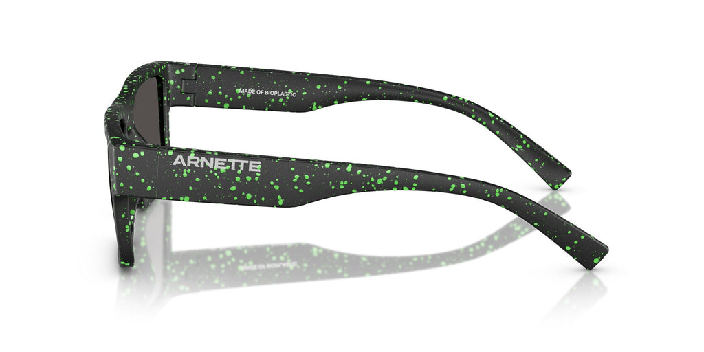 Arnette Omgee 0AN4344 297187 54 Matt Black/Gekko Green Splatter/ Dark Grey