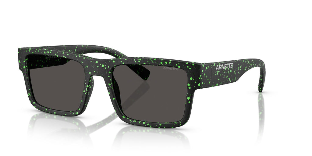 Arnette Omgee 0AN4344 297187 54 Matt Black/Gekko Green Splatter/ Dark Grey