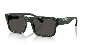 Arnette Omgee 0AN4344 297187 54 Matt Black/Gekko Green Splatter/ Dark Grey