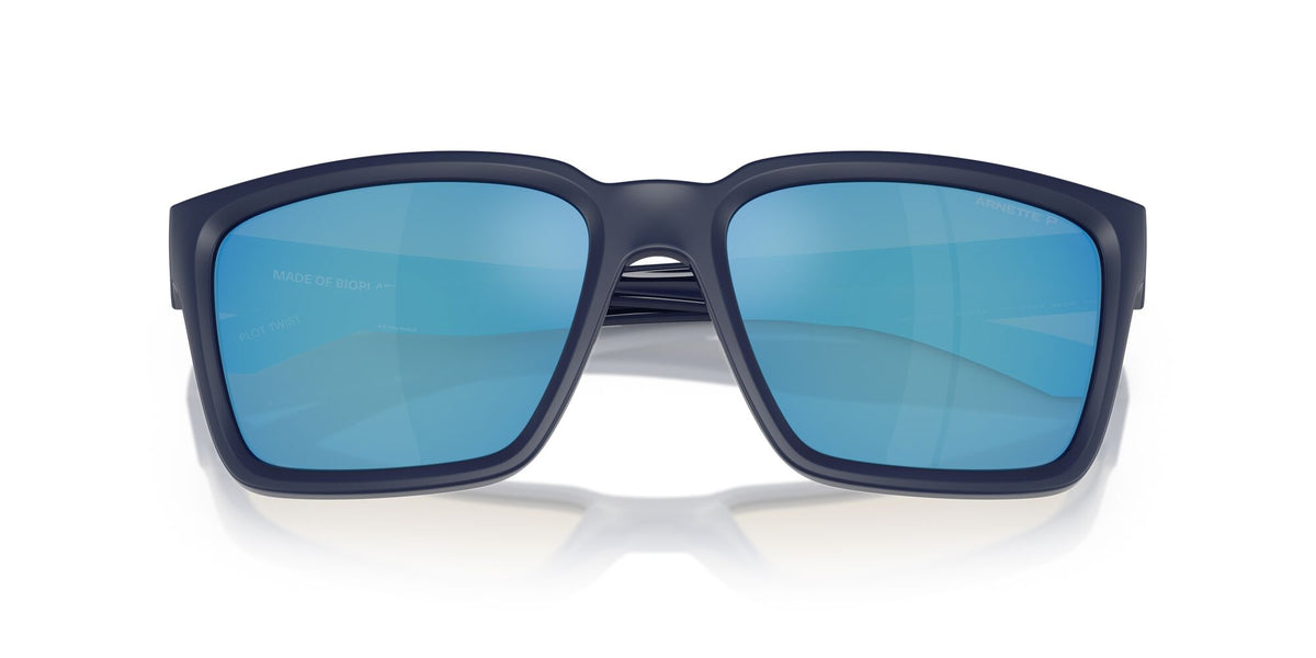 Arnette Plot Twist 0AN4346 275922 57 Dark Blue Top Matt/Shiny/ Dark Grey Mirror Water Polar