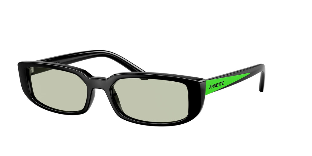 Arnette Jet 0AN4348 2753/2 55 Shiny Black/ Light Green
