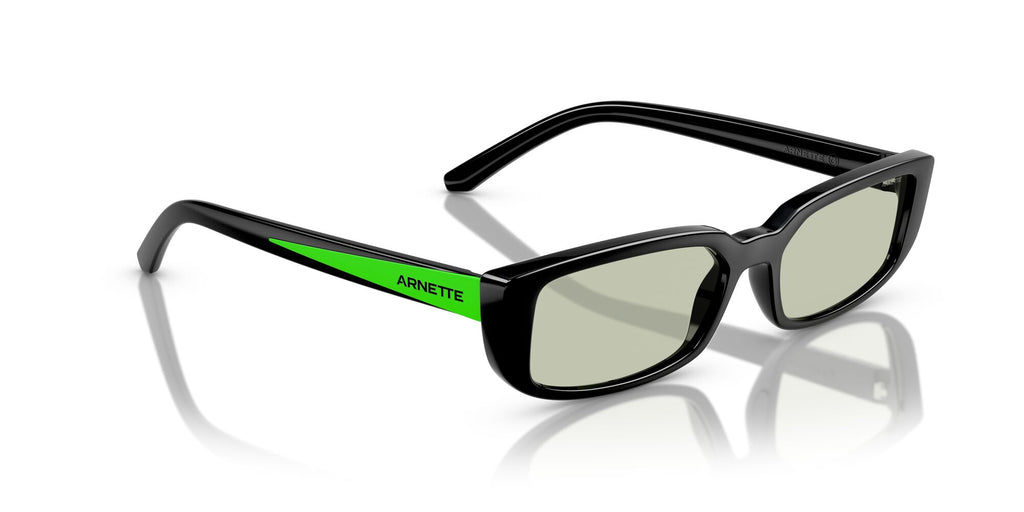 Arnette Jet 0AN4348 2753/2 55 Shiny Black/ Light Green