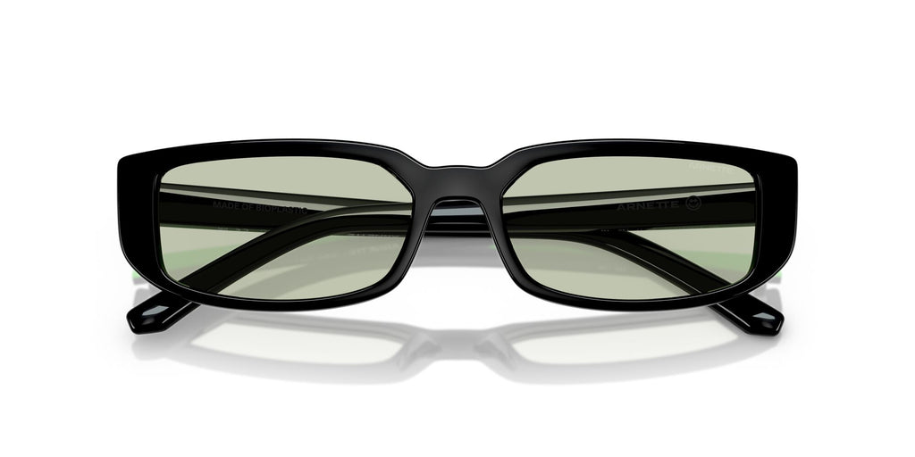 Arnette Jet 0AN4348 2753/2 55 Shiny Black/ Light Green