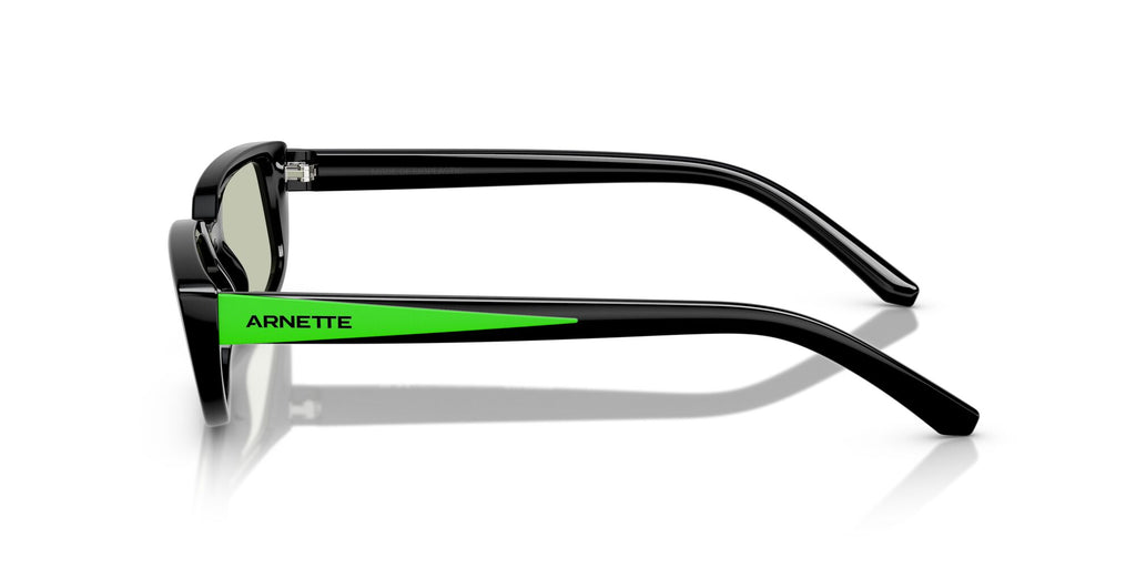 Arnette Jet 0AN4348 2753/2 55 Shiny Black/ Light Green