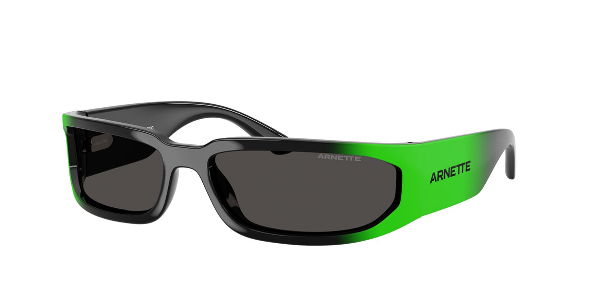Arnette Smaze 0AN4349 297387 62 Black Gradient Gekko Green/ Dark Grey