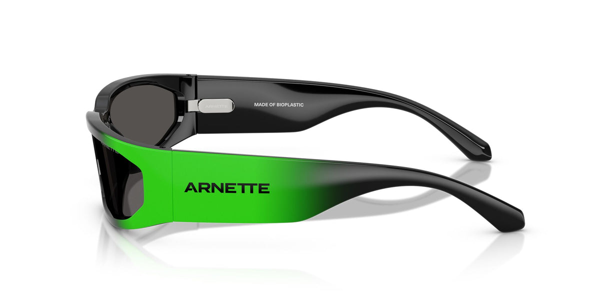 Arnette Smaze 0AN4349 297387 62 Black Gradient Gekko Green/ Dark Grey