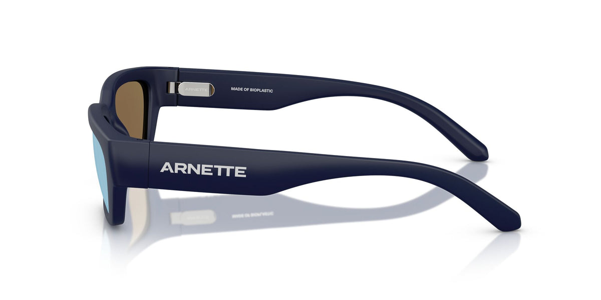 Arnette Curbside 0AN4350 275922 55 Matte Dark Blue/ Dark Grey Mirror Water Polar