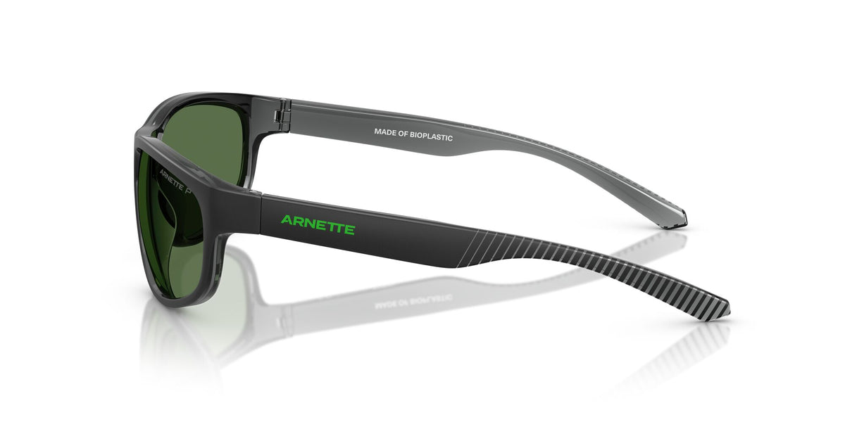 Arnette E.Z. 0AN4351 29672P 56 Transparent Grey Matt/Shiny/ Polar Green