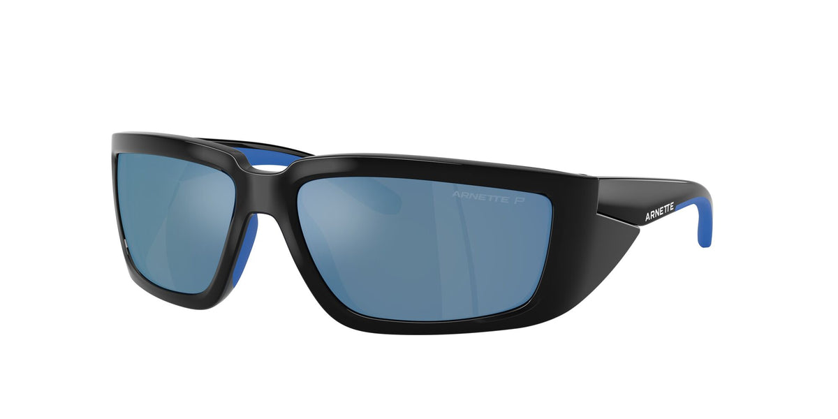 Arnette Taggit AN4355 275322 62 Black/Royal Blue Rubber / Dark Grey Mirror Water Polar