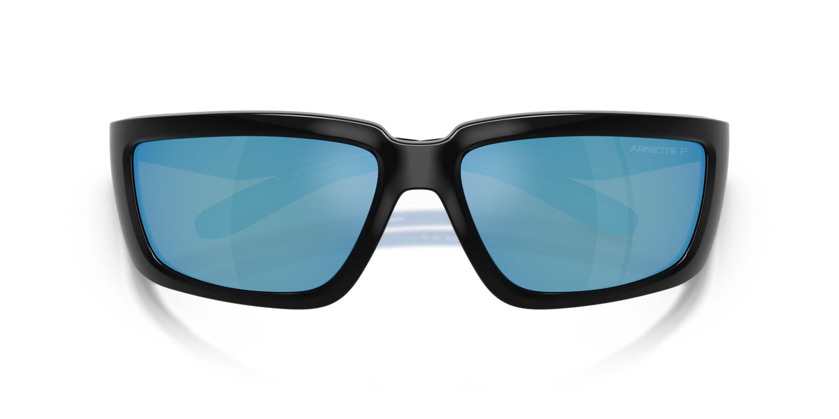 Arnette Taggit AN4355 275322 62 Black/Royal Blue Rubber / Dark Grey Mirror Water Polar