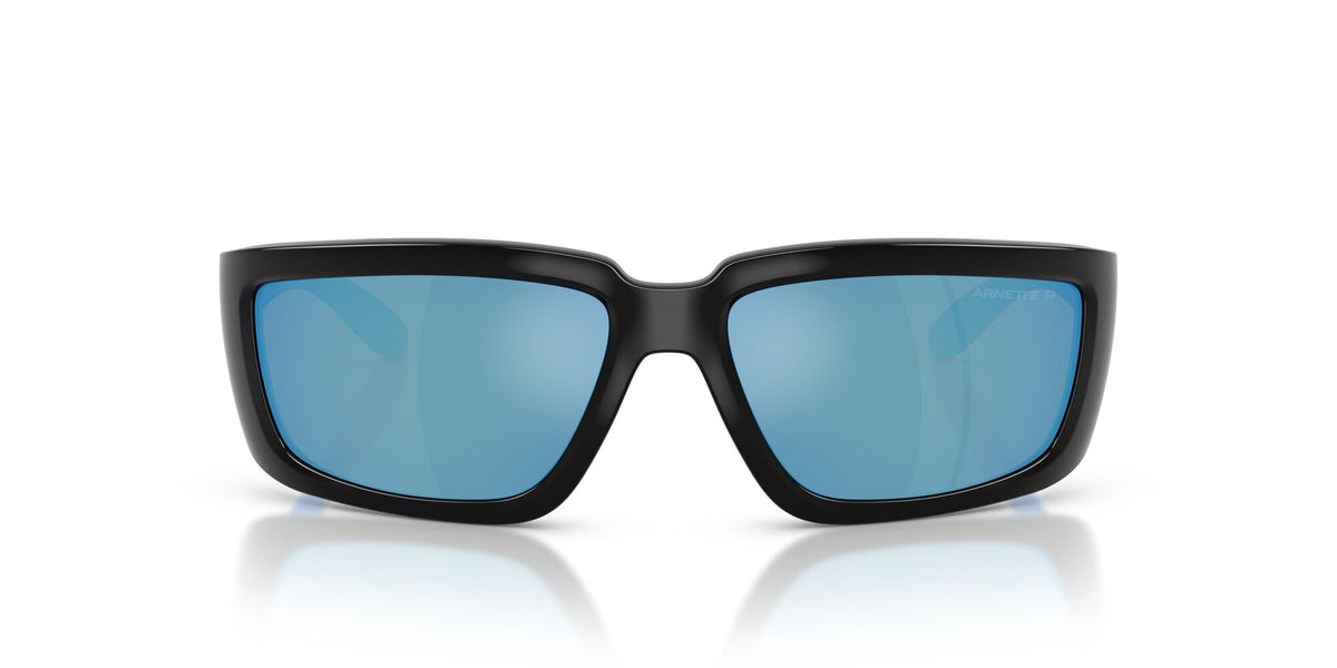 Arnette Taggit AN4355 275322 62 Black/Royal Blue Rubber / Dark Grey Mirror Water Polar