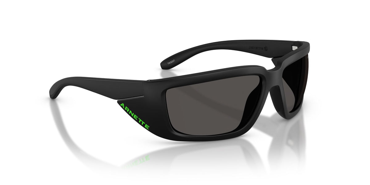Arnette Taggit AN4355 275887 62 Matte Black/Black Rubber / Dark Grey