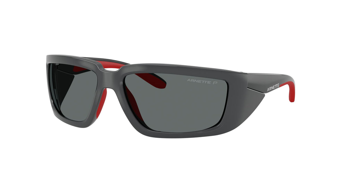 Arnette Taggit AN4355 284181 62 Dark Grey/Red Rubber / Polar Dark Grey