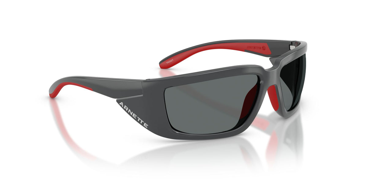 Arnette Taggit AN4355 284181 62 Dark Grey/Red Rubber / Polar Dark Grey