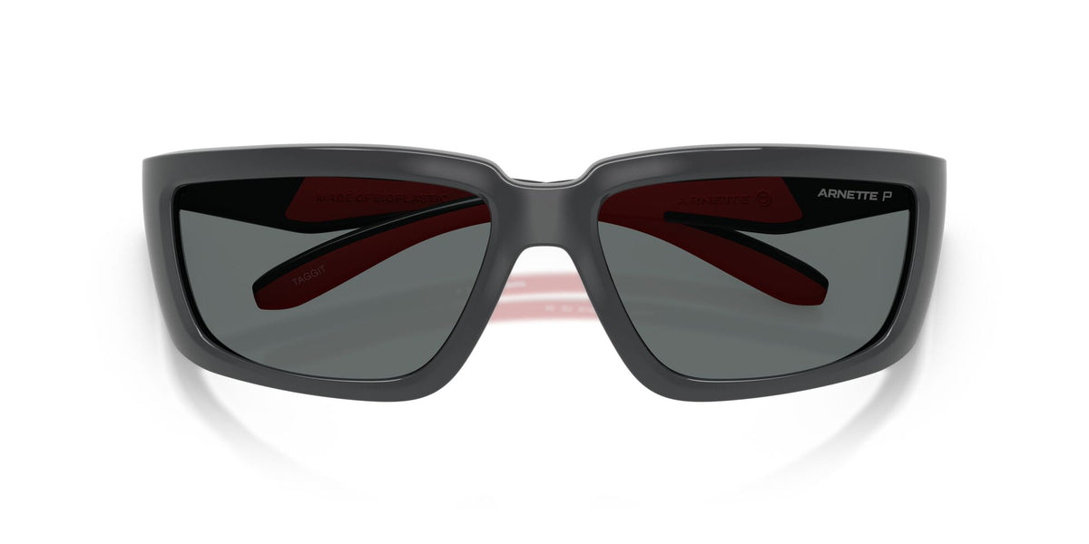 Arnette Taggit AN4355 284181 62 Dark Grey/Red Rubber / Polar Dark Grey